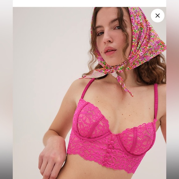 For Love and Lemons Butterfly‎ Lace Underwire Bra - Picture 3 of 7